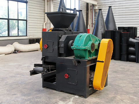 Dry powder briquette machine