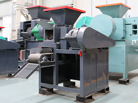 Coal briquette press machine