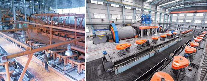 ore beneficiation production lines