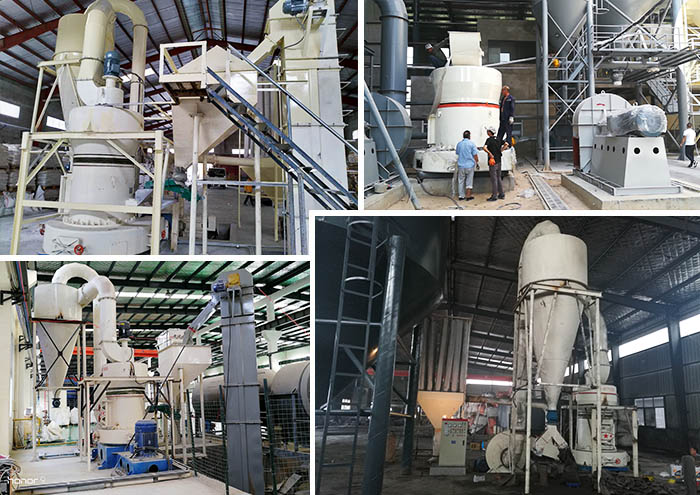 High pressure grinding mill